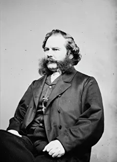 Funny Collection: Nehemiah Perry of New Jersey, between 1855 and 1865. Creator: Unknown