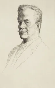 Forehead Prints: Neil Munro, 1920. Creator: William Strang