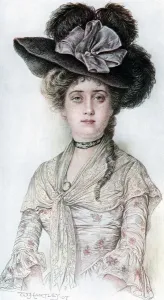 Nell, 1908-1909. Artist: William Hartley Waddington