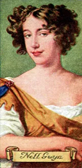 Nell Gwyn, taken from a series of cigarette cards, 1935