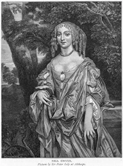 Nell Gwynne, English comic actress and mistress of Charles II