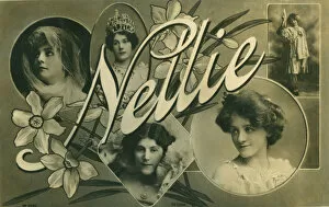 Images Dated 22nd May 2013: Nellie, postcard of Edwardian actress Nellie Stewart