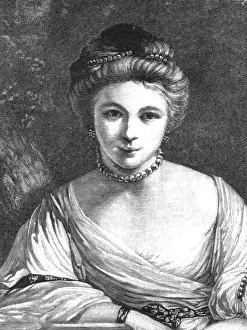 Reynolds Joshua Prints: Nelly O'Brien, after Sir Joshua Reynolds, 1891. Creator: Unknown