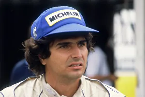 World Champion Prints: Nelson Piquet at the British Grand Prix, Silverstone, Northamptonshire, 1983