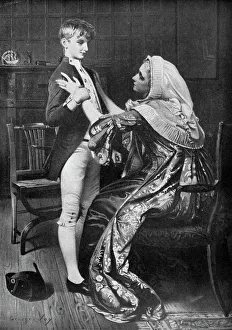 Lord Prints: Nelsons First Farewell, 1926. Artist: George William Joy