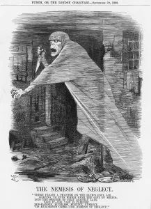 East London Prints: The Nemesis of Neglect, 1888. Artist: Joseph Swain