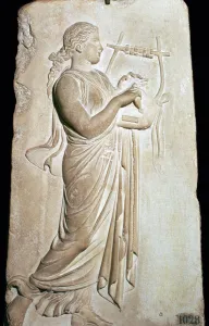 Neo-Attic relief of the Muse Citharide