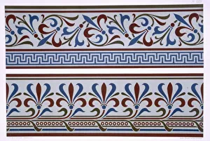 Neo-Grec Ornament: Border and dado designs, pub. 1892. Creator: George Ashdown Audsley (1838-1925)
