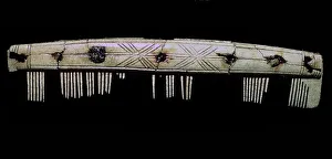 Bone Prints: Neolithic bone comb