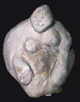Breasts Prints: Neolithic Chalk Goddess