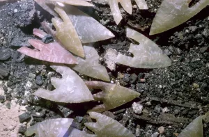 Flint Prints: Neolithic flint arrowheads
