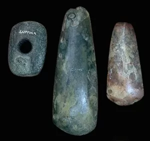 Polished Collection: Neolithic stone tools, 31st century BC