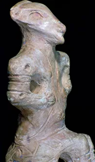Balkan Prints: Neolithic Vinca Pottery Figure