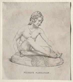 Francois Rude Prints: Neopolitan Fisherman, 1835. Creator: Francois Rude (French, 1784-1855)