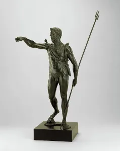 Mannerism Prints: Neptune: Allegory of Winter and Water, c1545. Creator: Danese Cattaneo