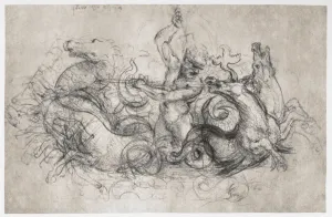 Neptune, c1504. Artist: Leonardo da Vinci