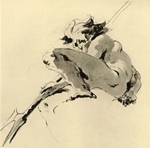 Von Hadeln Prints: Neptune, c1740, (1928). Artist: Giovanni Battista Tiepolo