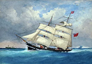 Shipping Prints: The Neptune, c1880s. Creator: William Forster
