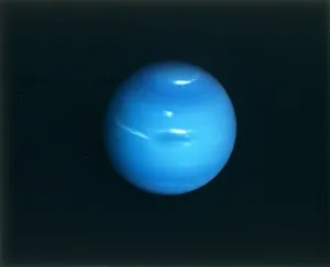 Spacecraft Prints: Neptune from Voyager 2 spacecraft, c1980s. Creator: NASA