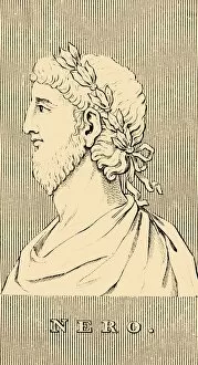 Claudius Domitius Caesar Nero Gallery: Nero, (37- 68 AD), 1830. Creator: Unknown