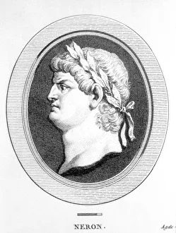 Nero, Claudius Lucius Domitius Nero (37-68), Roman emperor (54-68) Nero, Claudius Lucius Domitius Nero (37-68), Roman emperor (54-68)
