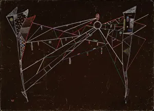 Composition Prints: The Net (Das Netz), 1942. Creator: Kandinsky, Wassily Vasilyevich (1866-1944)