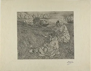 The Net Menders, 1899. Creator: Jan Toorop
