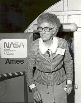 Neta Snook Southern at Ames Research Center, California, USA, 1980. Creator: NASA
