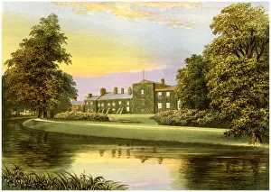 Netherhall, Cumbria, home of the Pocklington-Senhouse family, c1880