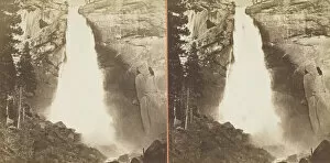 Carleton Eugene Watkins Gallery: The Nevada Fall, 700 ft. Yosemite, 1861 / 76. Creator: Carleton Emmons Watkins