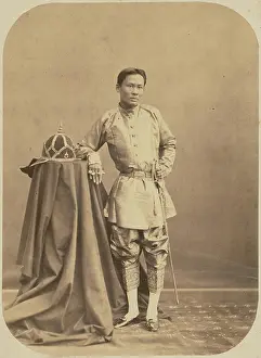 Southeast Asia Prints: Neveu du 1st Ambassade Siam, 1860-1861. Creator: Nadar