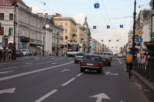 October 25th Prospekt Prints: Nevsky Prospect, St Petersburg, Russia, 2011. Artist: Sheldon Marshall