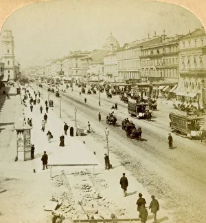 October 25th Prospekt Prints: Nevsky Prospekt, the principal street of St Petersburg