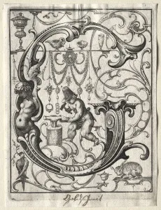 New ABC Booklet: G, 1627. Creator: Lucas Kilian (German, 1579-1637)