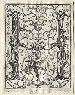 1579 1637 Prints: New ABC Booklet: H, 1627. Creator: Lucas Kilian (German, 1579-1637)