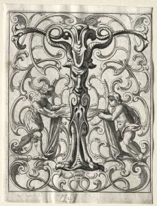 1579 1637 Prints: New ABC Booklet: T, 1627. Creator: Lucas Kilian (German, 1579-1637)