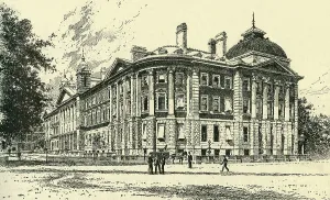 Headquarters Prints: The New Admiralty Buildings, St. James's Park, London, c1900. Creator: Unknown