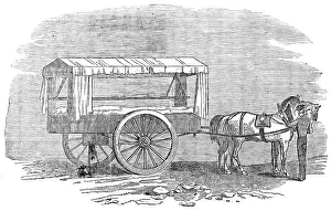 Ambulance Prints: New Ambulance with the Army in the East, 1854. Creator: Unknown