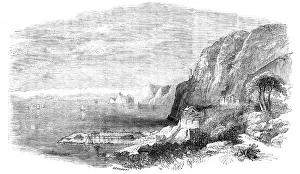 Edmund Evans Prints: New Aqueduct at Trieste - Present State of the Works, 1856. Creator: Edmund Evans