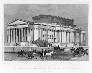 Saint Georgess Hall Prints: The New Assize Courts, and St Georges Hall