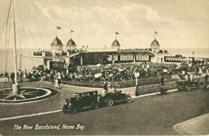 Bandstand Collection: The New Bandstand, Herne Bay, Kent