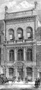 Elevation Prints: The new building of the Art-Union of London, 1880. Creator: Unknown