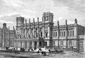Portico Prints: New buildings of the London University