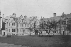 Henry Duff Prints: New Buildings, Trinity College, Oxford, 1904. Artist: Gillman