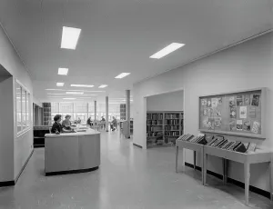 Public Library Prints: New Canaan Public Library, New Canaan
