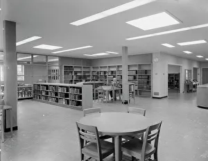 Public Library Prints: New Canaan Public Library, New Canaan