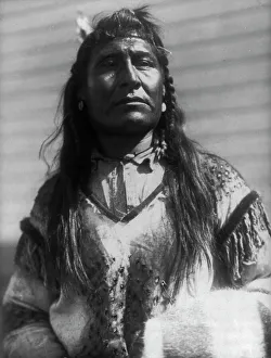 Blackfeet Prints: New Chest-Piegan, c1910. Creator: Edward Sheriff Curtis