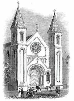 Emanuel Gallery: New Church, Argyle-Square, 1844. Creator: Unknown