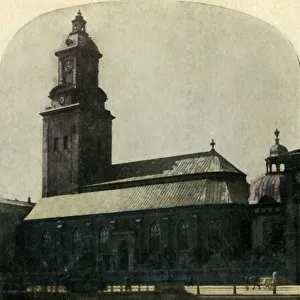Bergen Prints: New Church, Bergen, Norway, c1900. Creator: Unknown