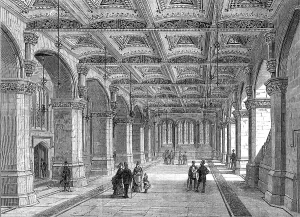Guildhall Prints: The new City Museum, Guildhall, 1872. Creator: Unknown
